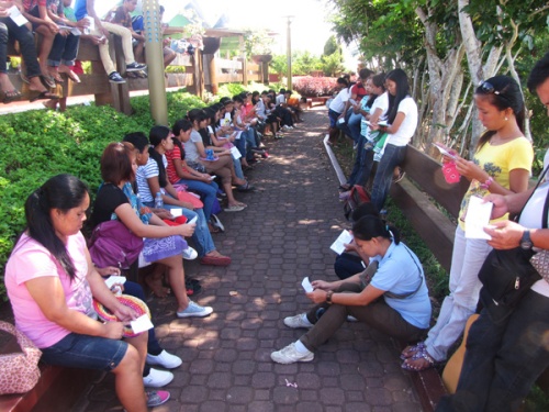Evangelism training in Legazpi